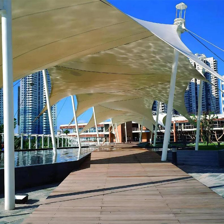 尼勒克县膜结构景观棚