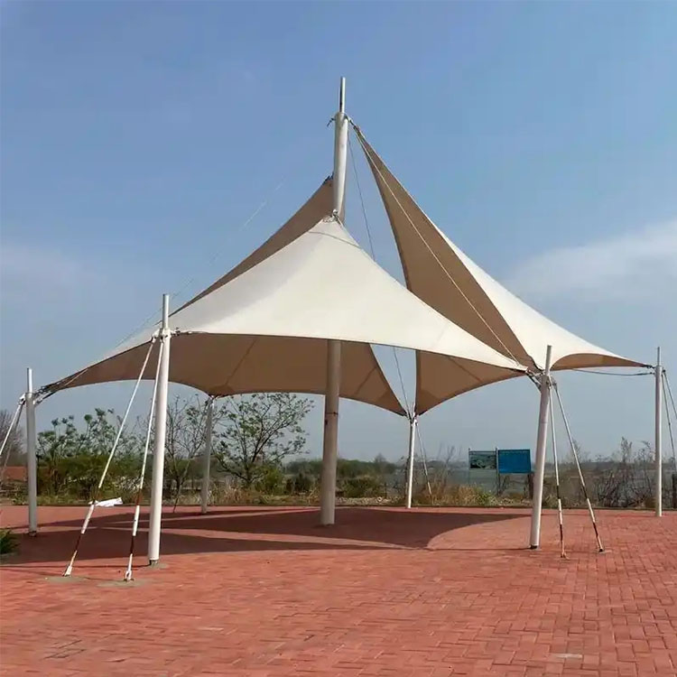 尼勒克县膜结构景观棚