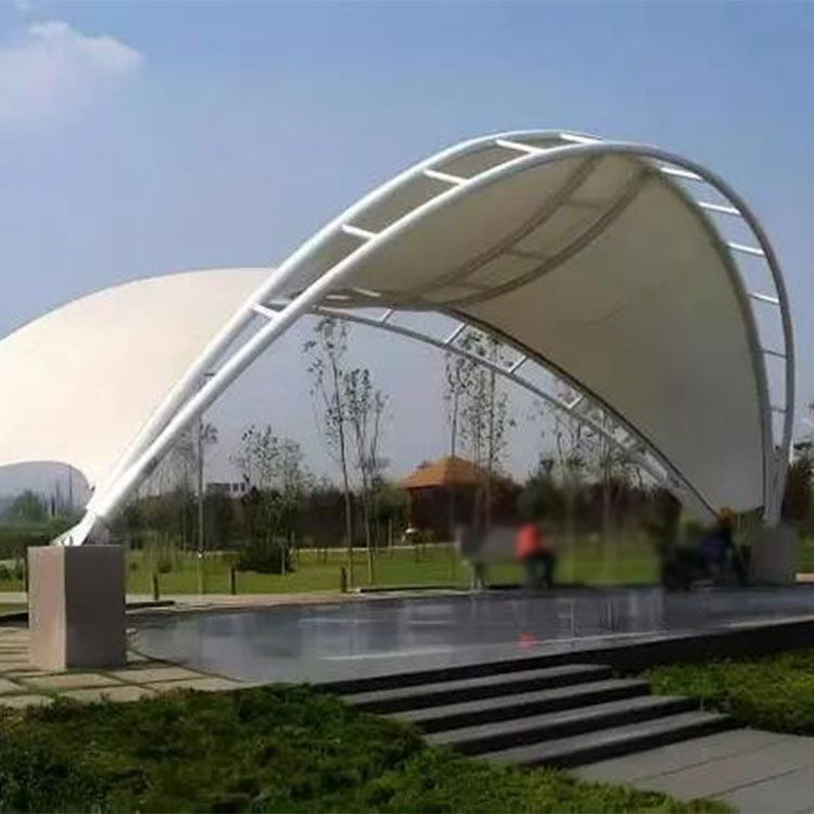尼勒克县膜结构景观棚