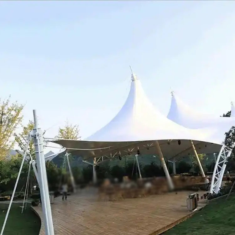 尼勒克县膜结构景观棚