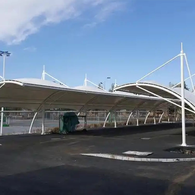 尼勒克县膜结构电动车棚