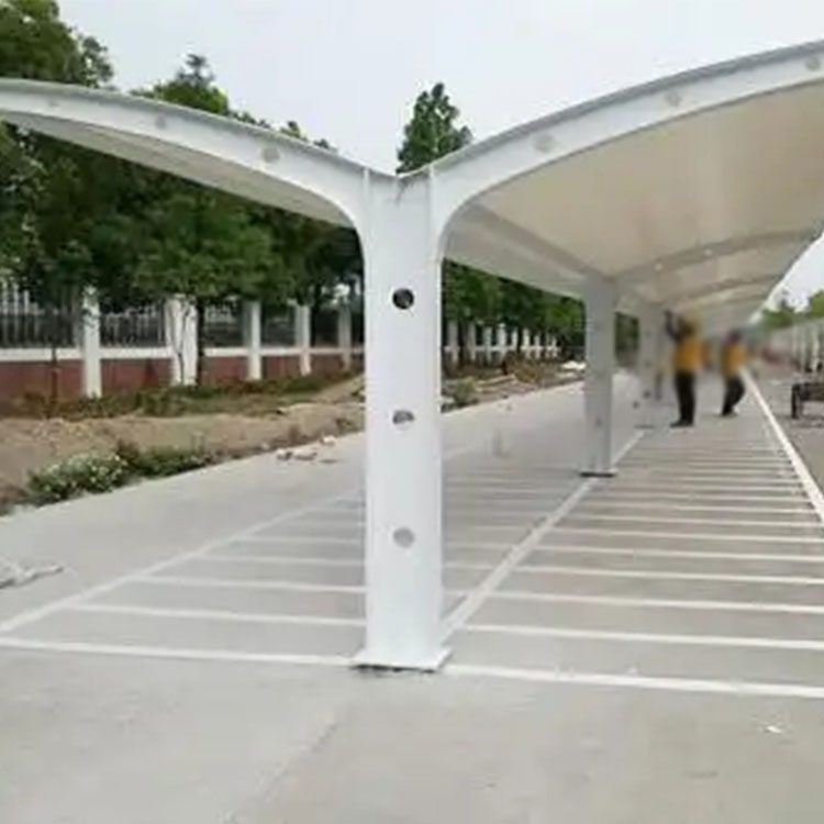 尼勒克县膜结构电动车棚