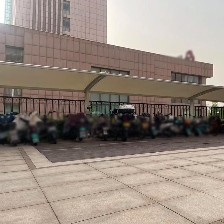 尼勒克县膜结构电动车棚