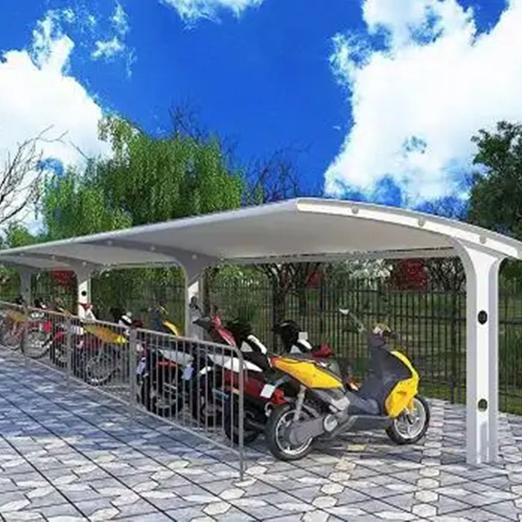 尼勒克县膜结构电动车棚