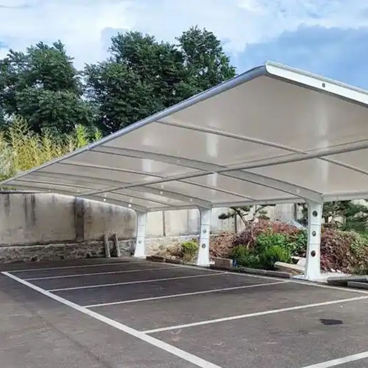 尼勒克县膜结构汽车棚