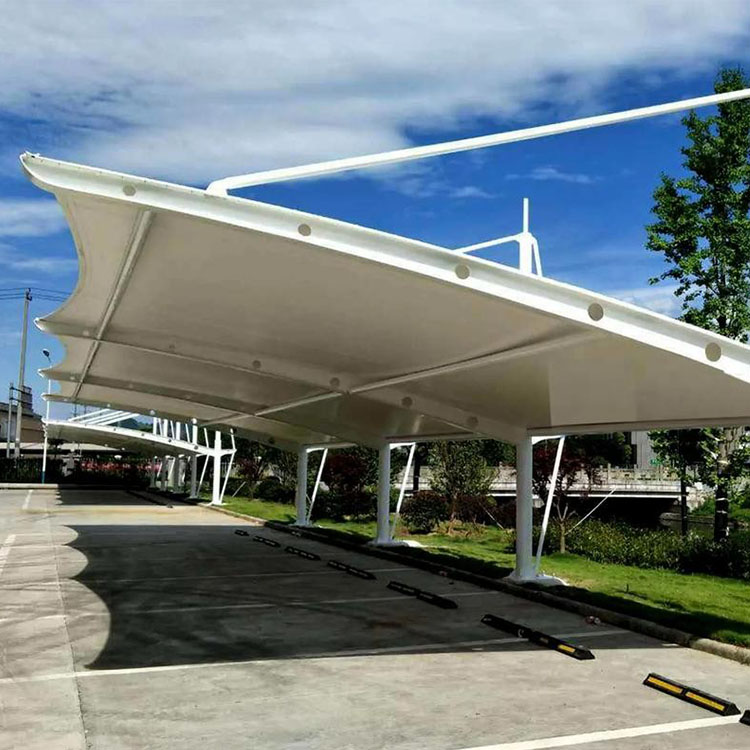 尼勒克县膜结构汽车棚