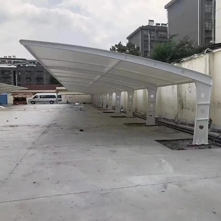 尼勒克县膜结构汽车棚