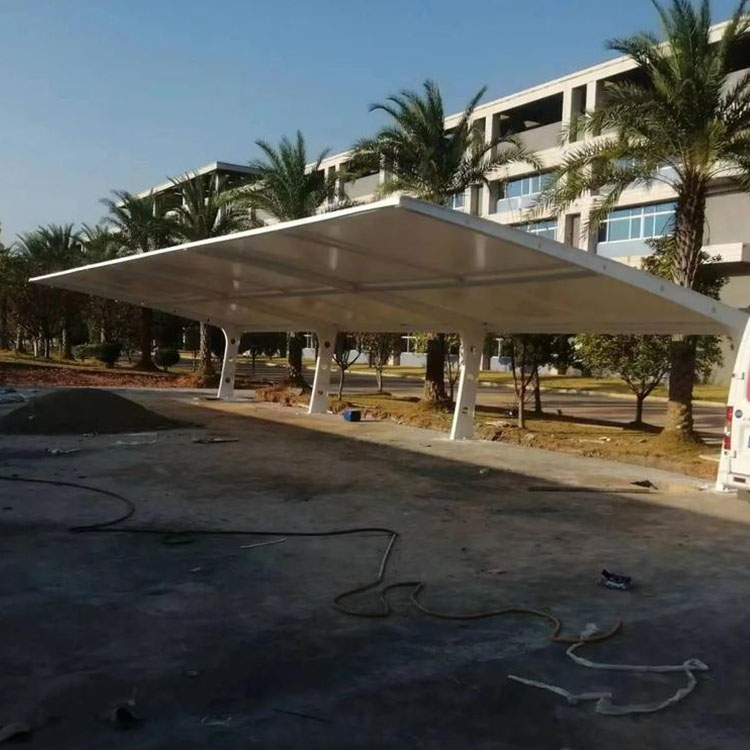 尼勒克县膜结构汽车棚